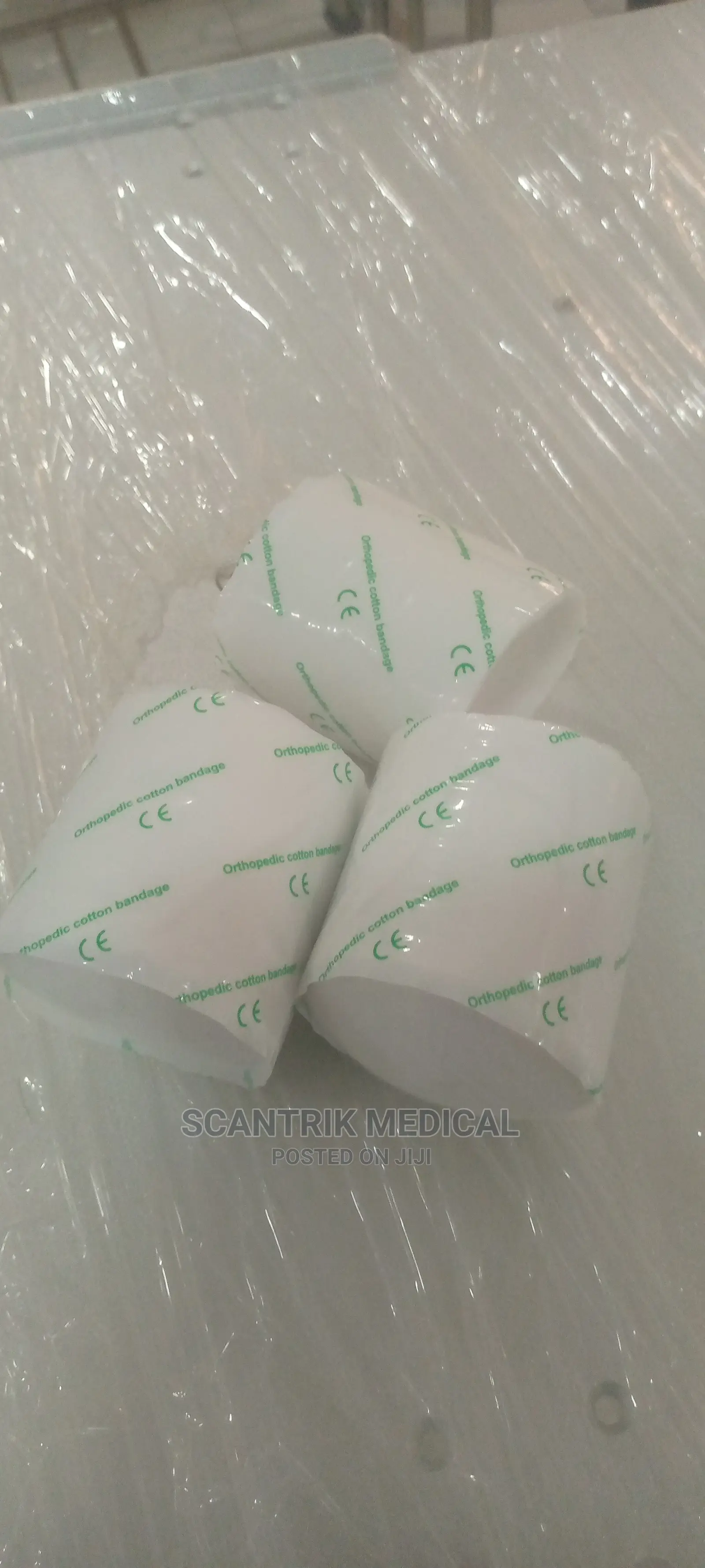 White Compression Orthopedic Bandage