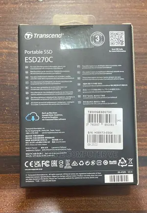 500gb Trancend External SSD