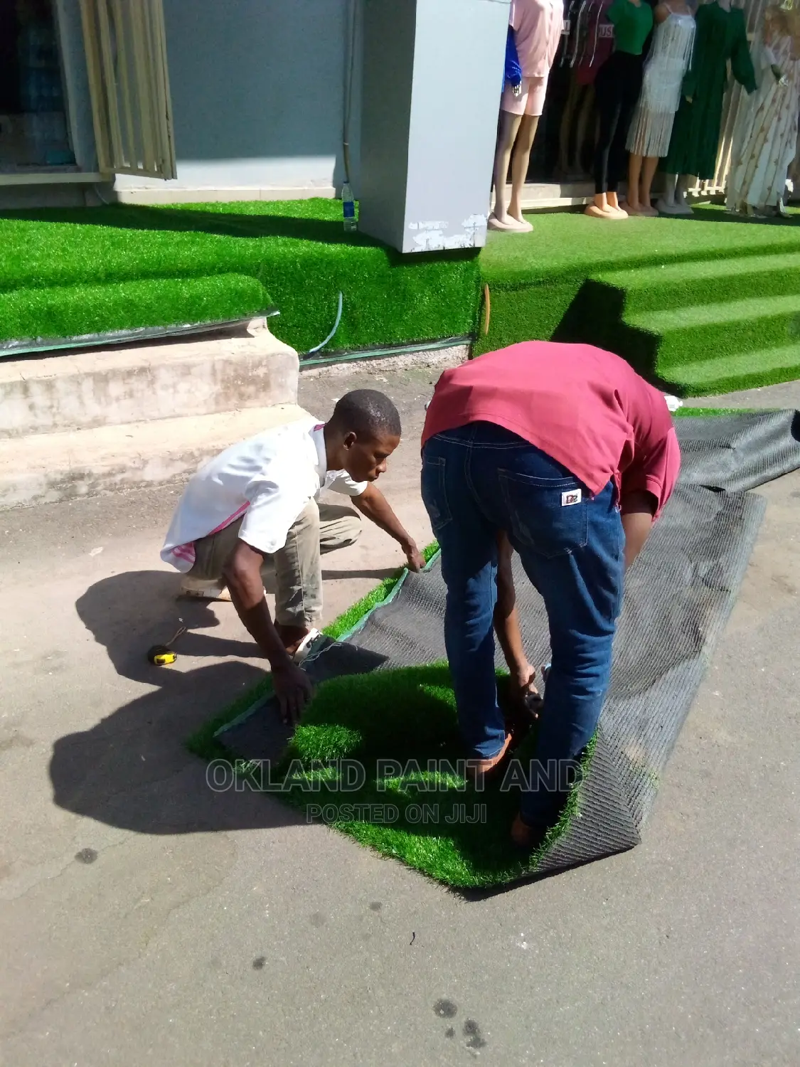 Carpet Grass and Instulation