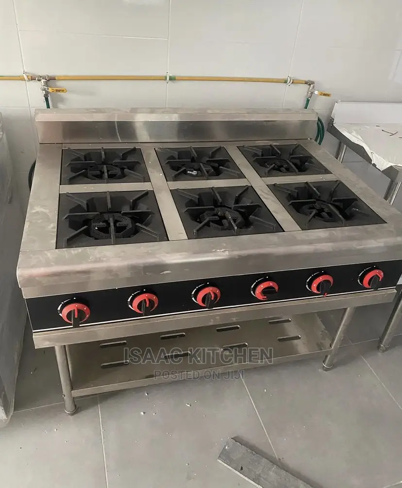 6burner Industrial Cooker