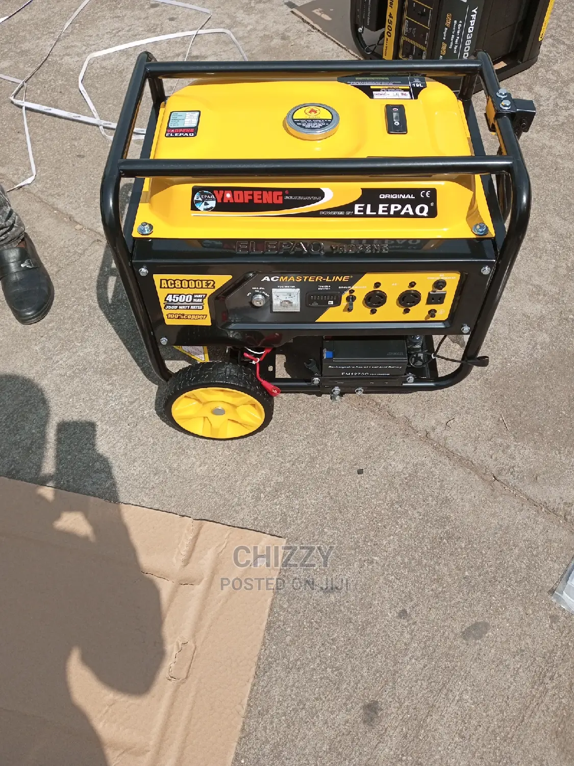 Elepaq Generato 100% Copper Wire 4.5kva