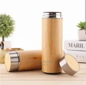 Bamboo Wooden Insulated Vacume Flask