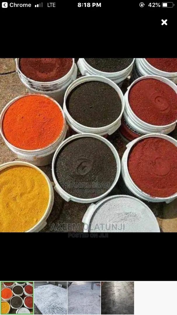 Floor Stamping Materials