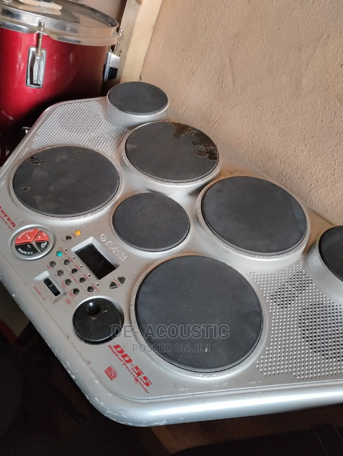 Yamaha Dd55 7 Pad General Midi Digital Drum System