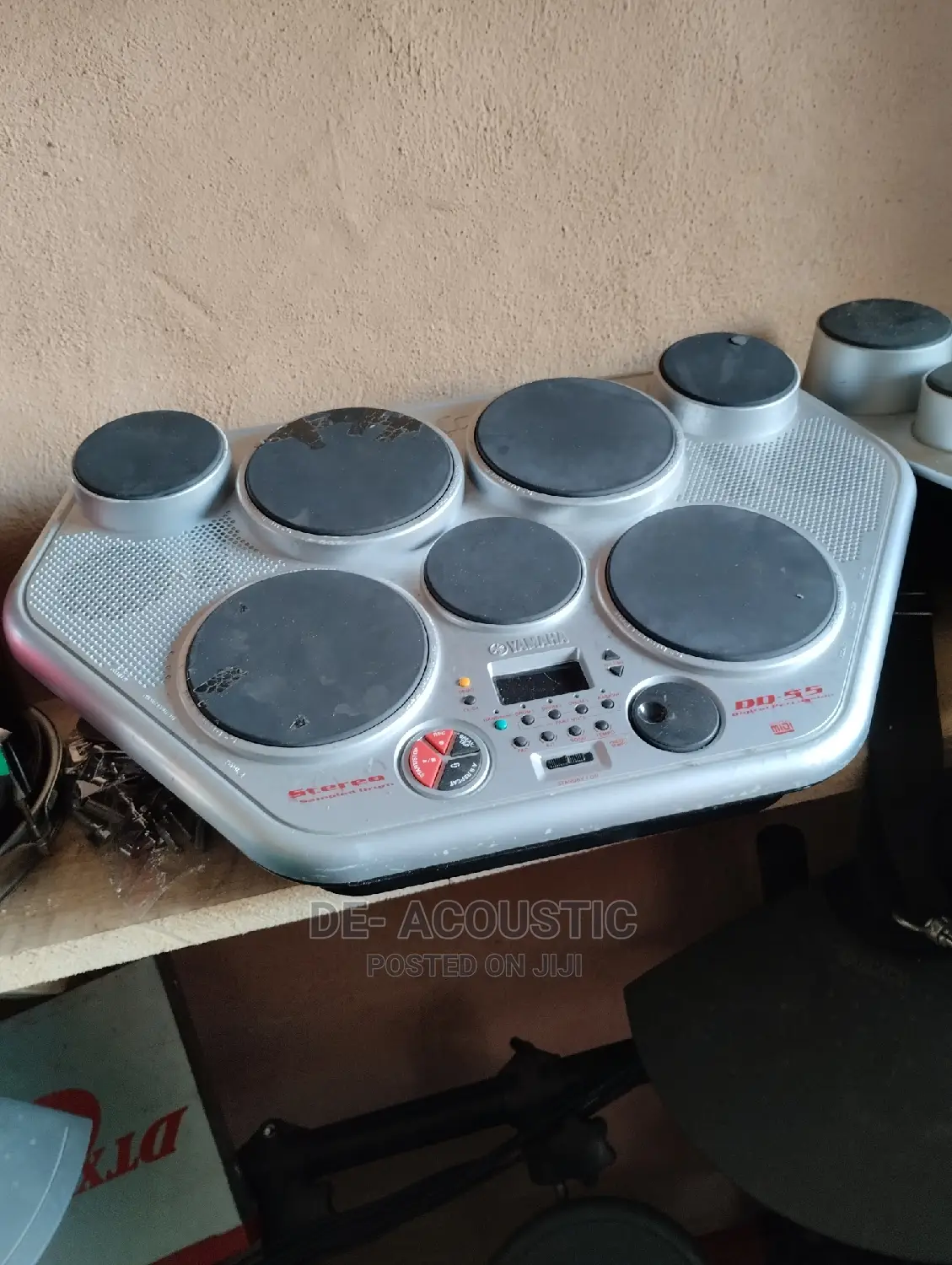 Yamaha Dd55 7 Pad General Midi Digital Drum System
