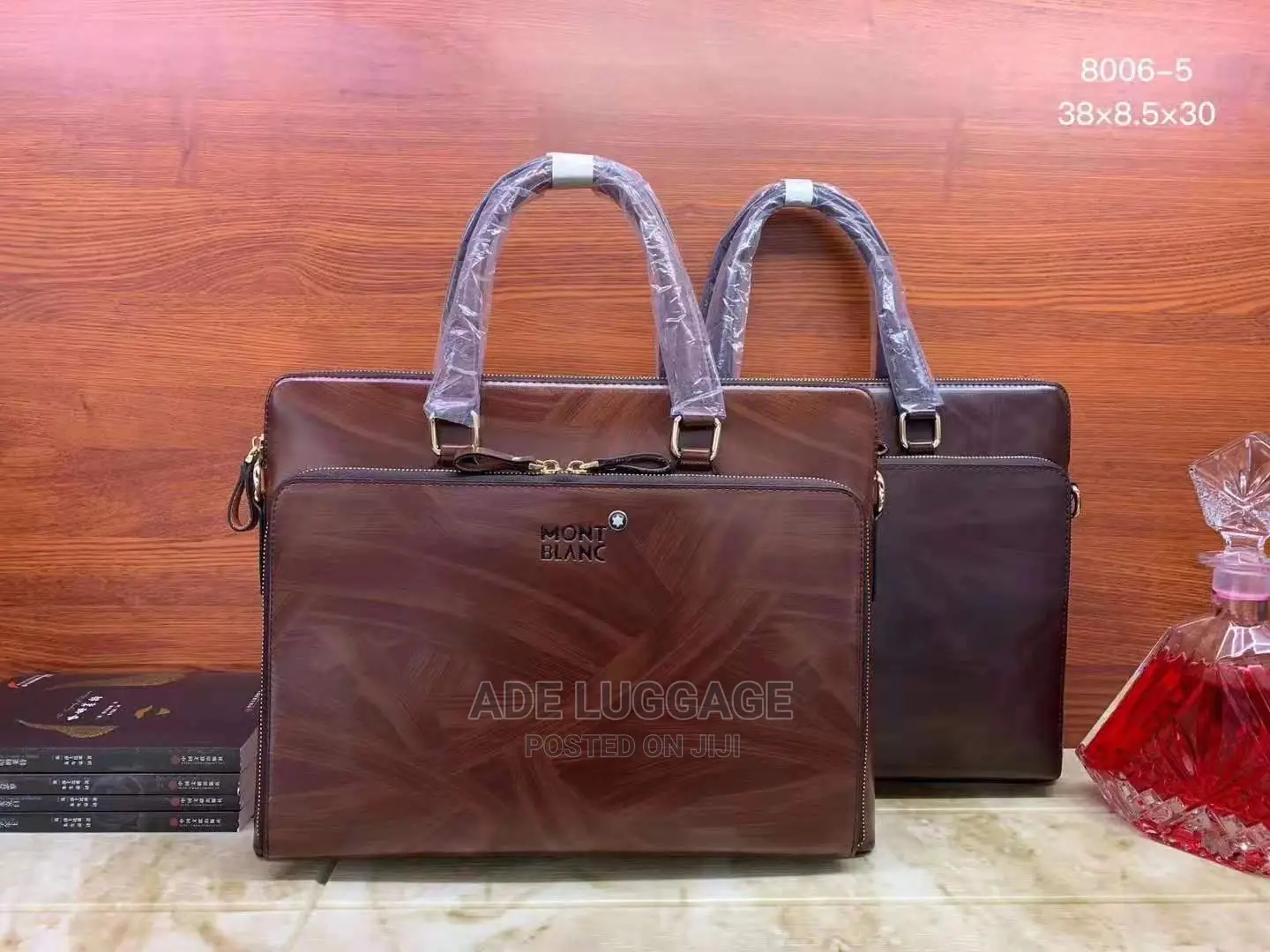 Mont Blanc Leather Handbags