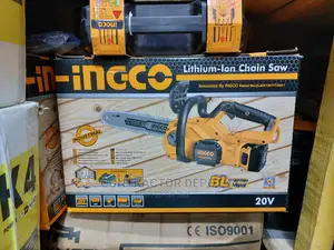 Ingco Lithium-Ion Cordless Chain Saw – CGSLI2001