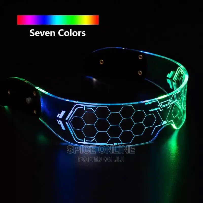 5star: Neon Party LED Luminous Glasses