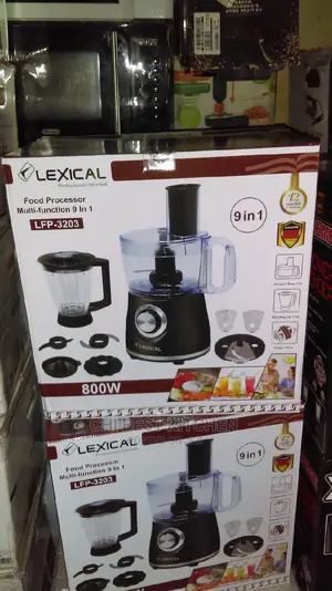Lexical 9 in 1 Food Processor