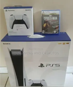 PS5 With Extra Controller Spiderman(12months Warranty)