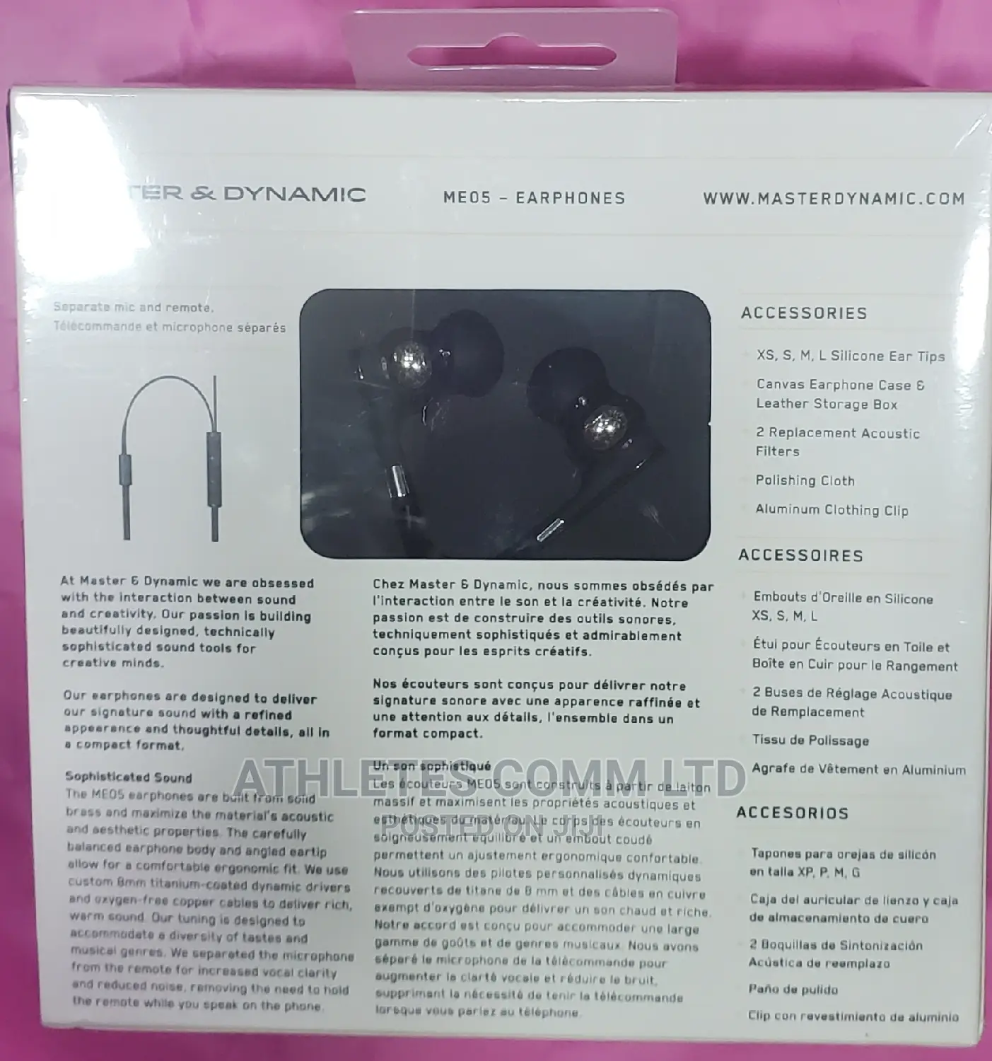 Master $ Dynamic Ear Piece