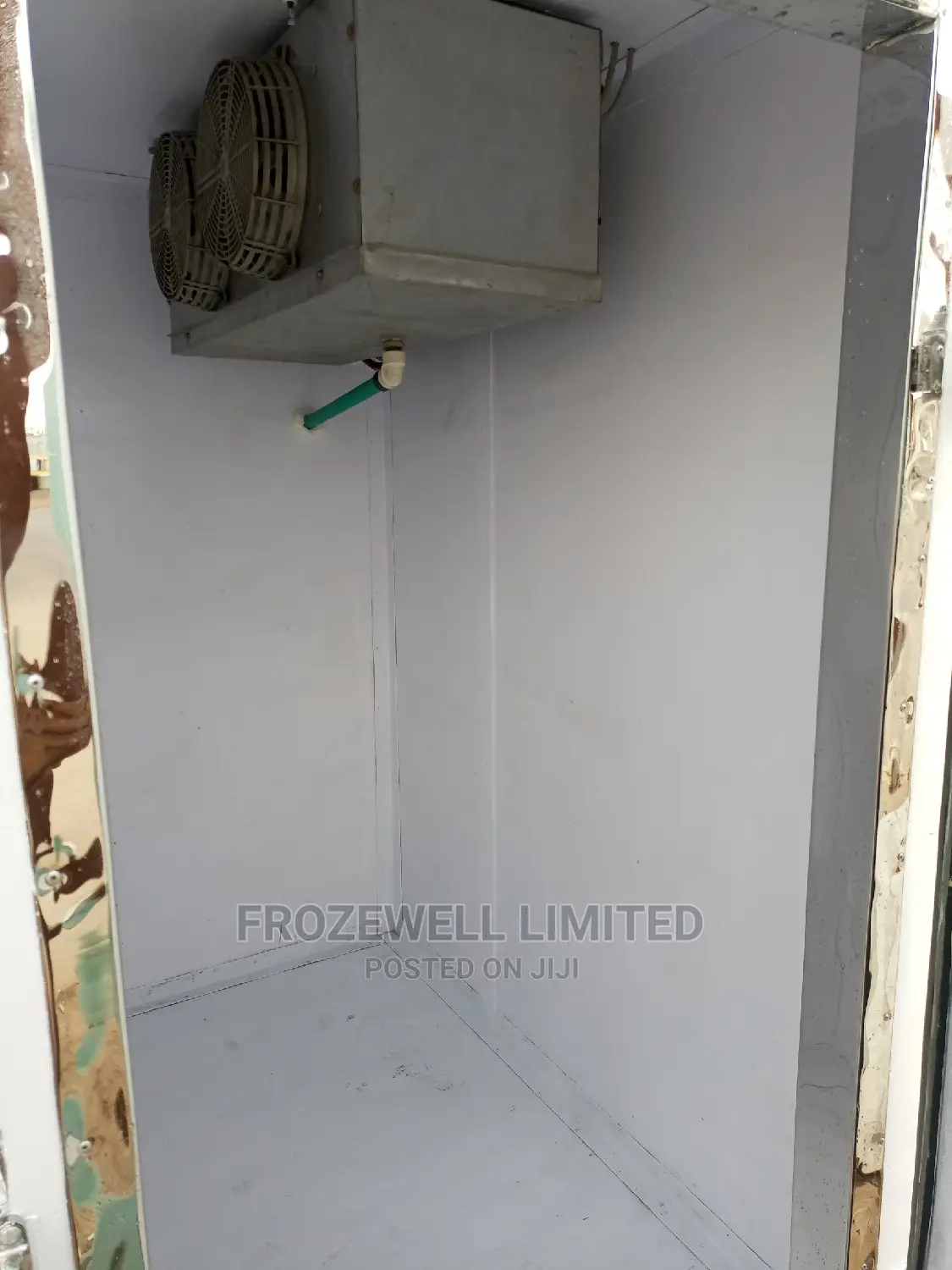Blast Freezer Powered by Petrol Generator