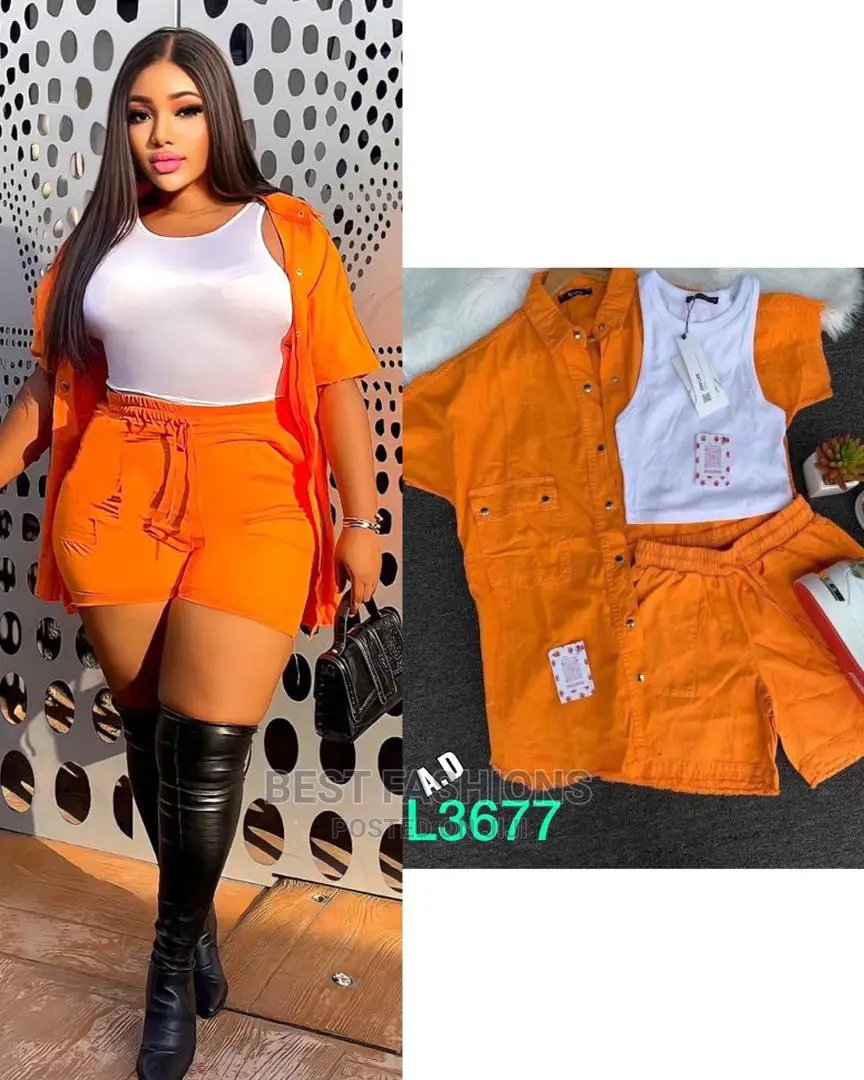 Quality Ladies 3 Piece Short