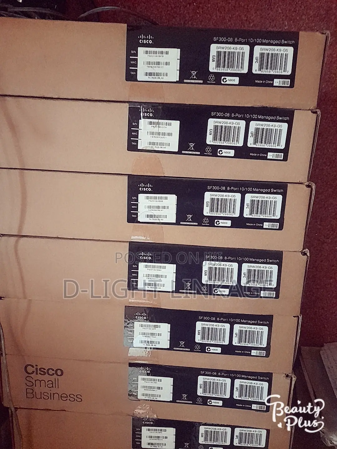 Sf 300-08 Port Managed Switch