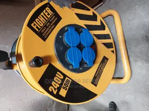 4-Way Socket Cable Reel - 50m Cable Length
