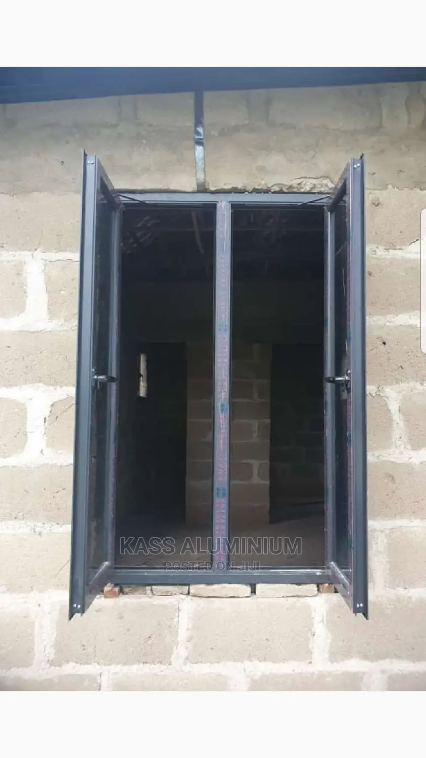 Grey Windows Without Burglary