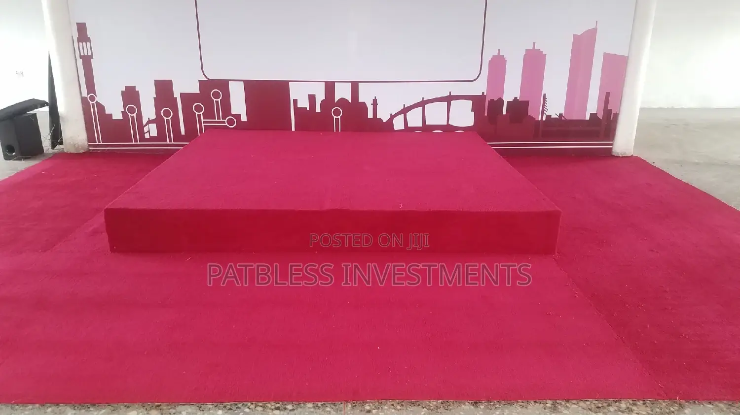 Super Red Carpet Rug. #8000 Per Sqm.