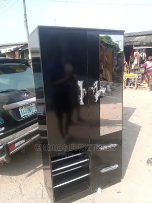 3by6 Wardrobe With Mirror and Shoe Rack
