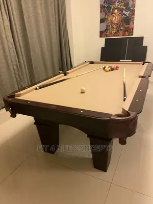 Snooker Table Brown