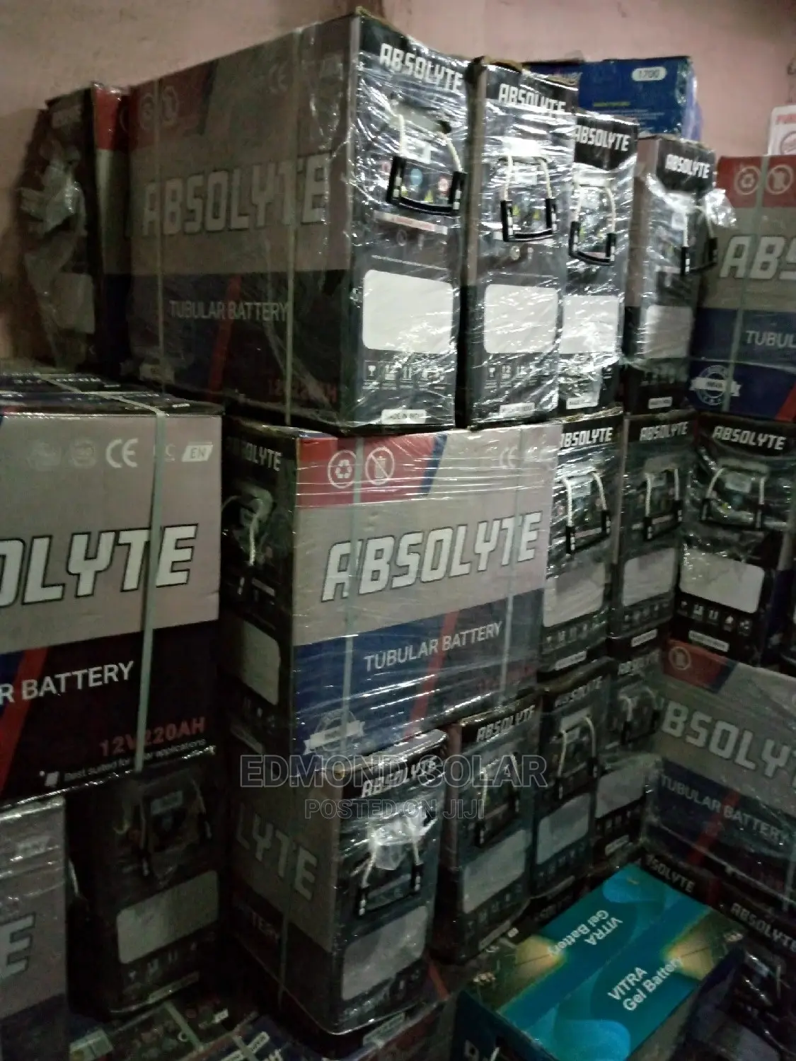 220ah 12V Absolyte Solar Tubular Battery