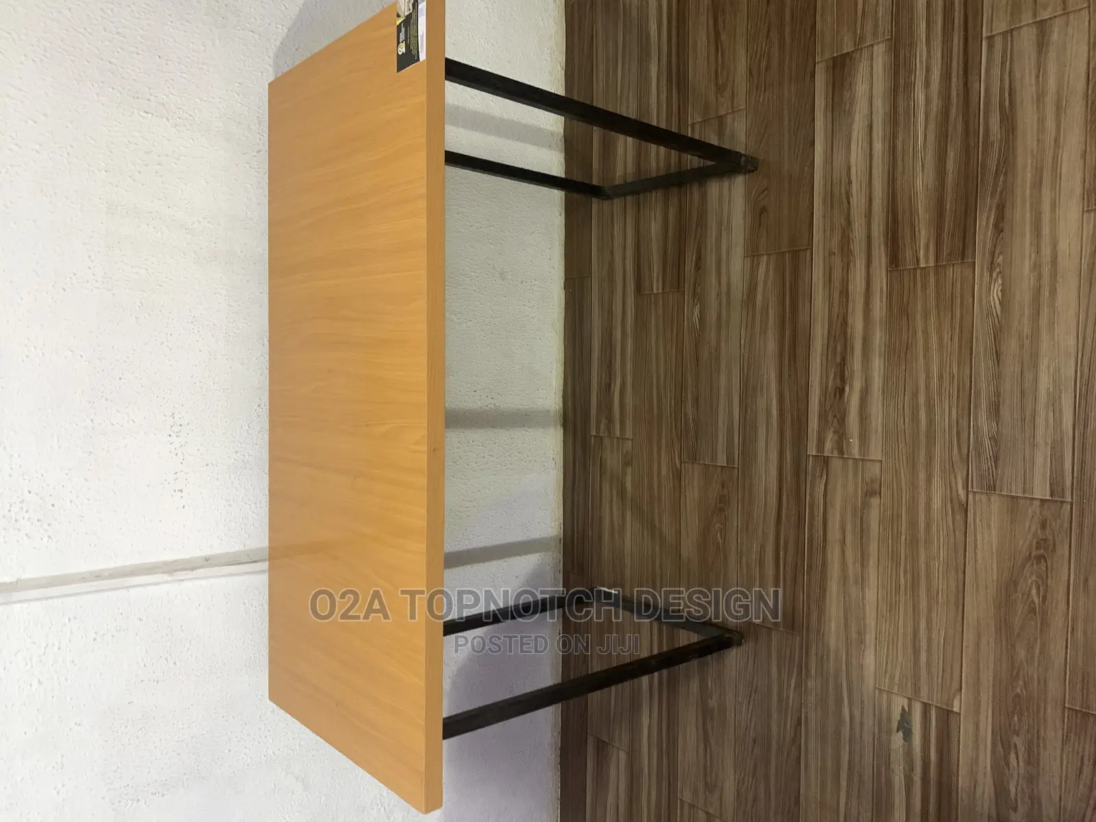 Desk Home Office Table With Metal Legs.