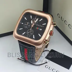 Photo - Quality Gucci Leather Wristwatch