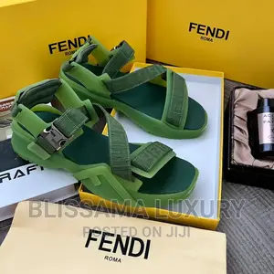 Luxury Fendi Roma Sandals
