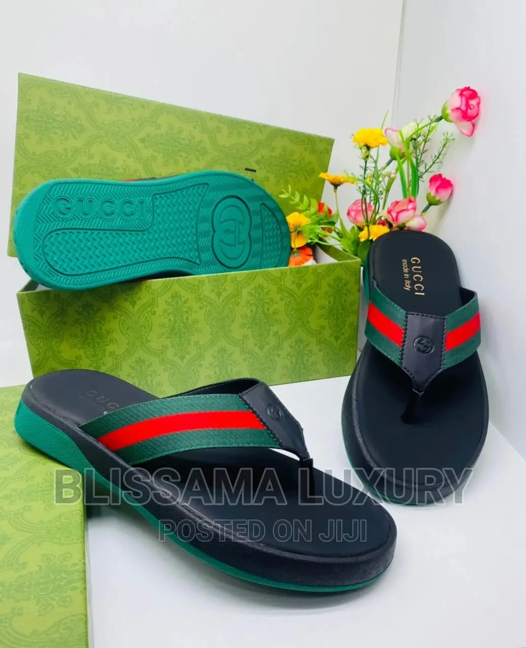 Quality Gucci Multi Colour Slippers
