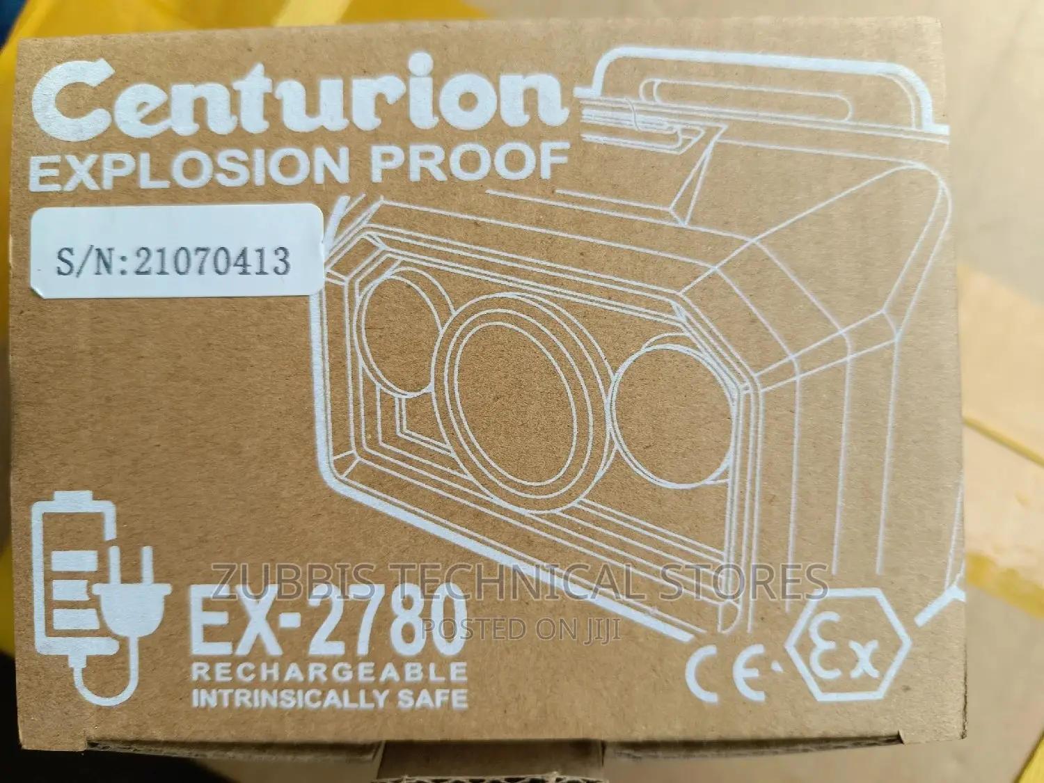 Centurion Head Torch Ex-2780 Explosion Proof