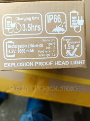 Centurion Head Torch Ex-2780 Explosion Proof