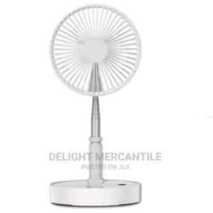 Rechargeable Telescopic Folding Fan