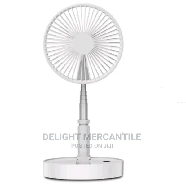 Rechargeable Telescopic Folding Fan