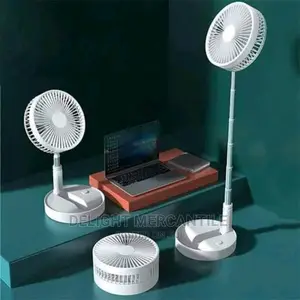 Rechargeable Telescopic Folding Fan