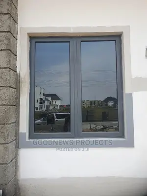 Lite Grey Casement Window (No Burglary