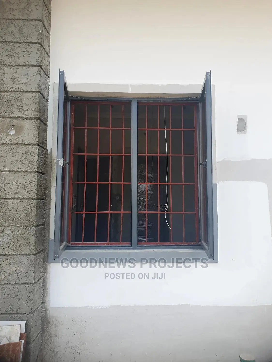 Lite Grey Casement Window (No Burglary