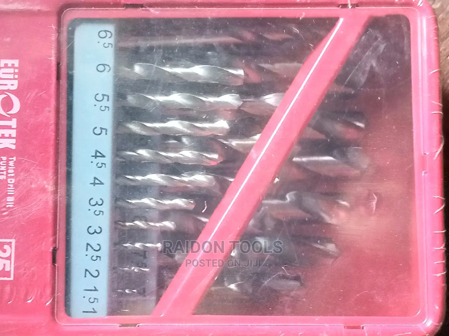 Set of Drilling Bit 1-13, Metal