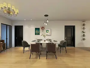 Plasterboard Ceiling Design / Laminated Wooden /Screeding