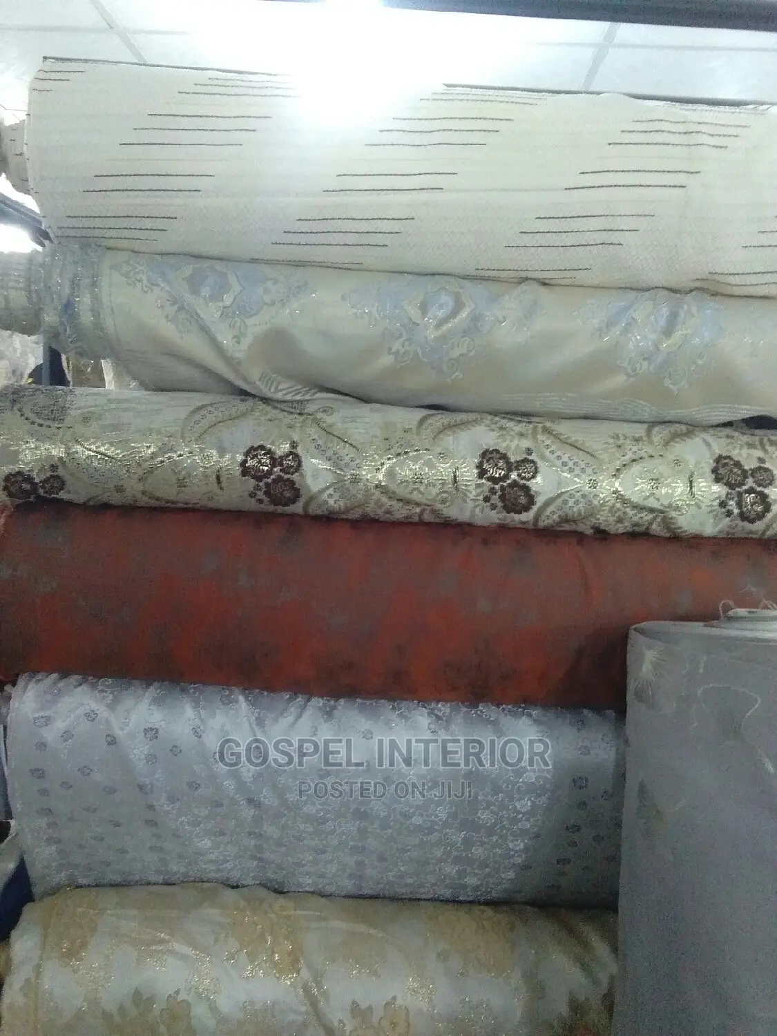 Curtains and Window Blinds With Bed Sheets Are Available