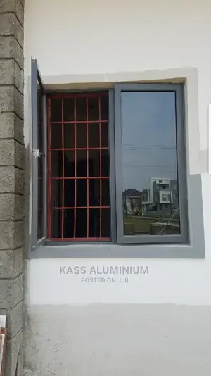 Grey Casement Window