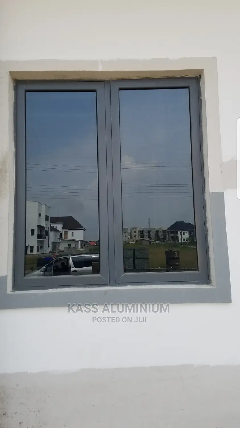 Grey Casement Window