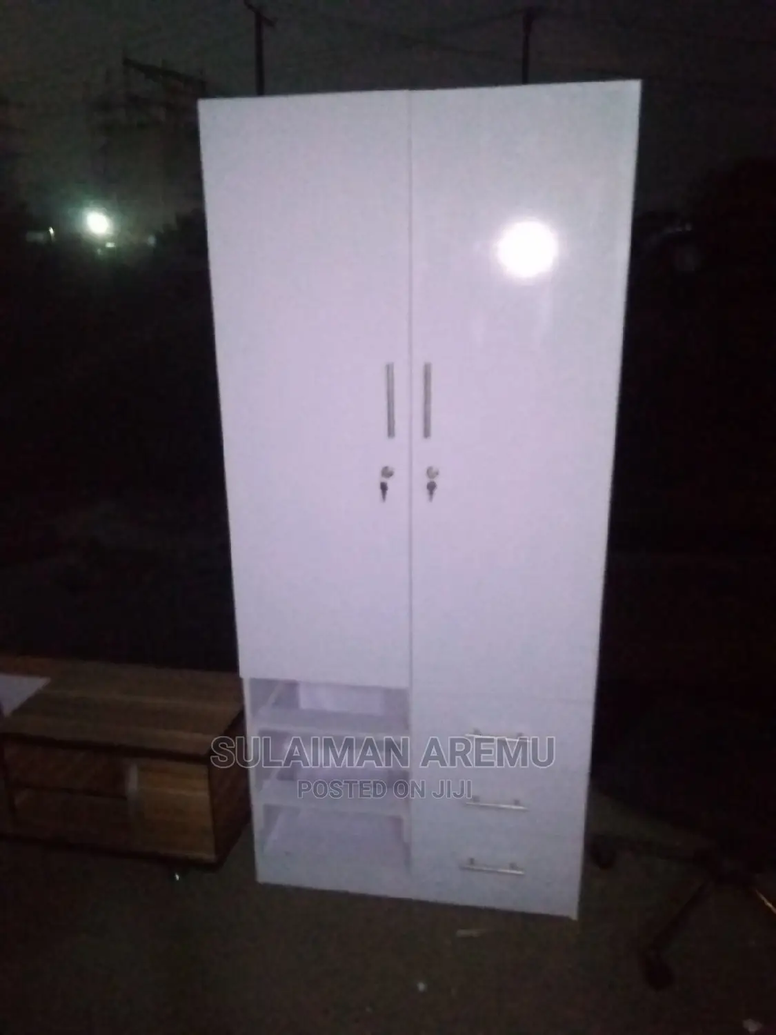 White Wardrobe 3feet by 6feet