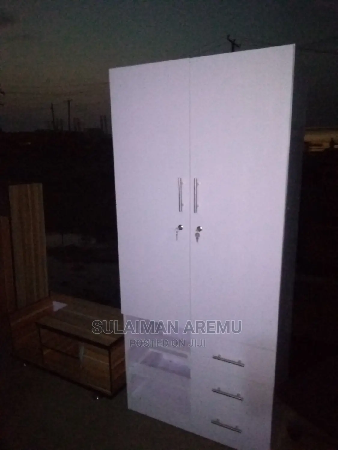 White Wardrobe 3feet by 6feet