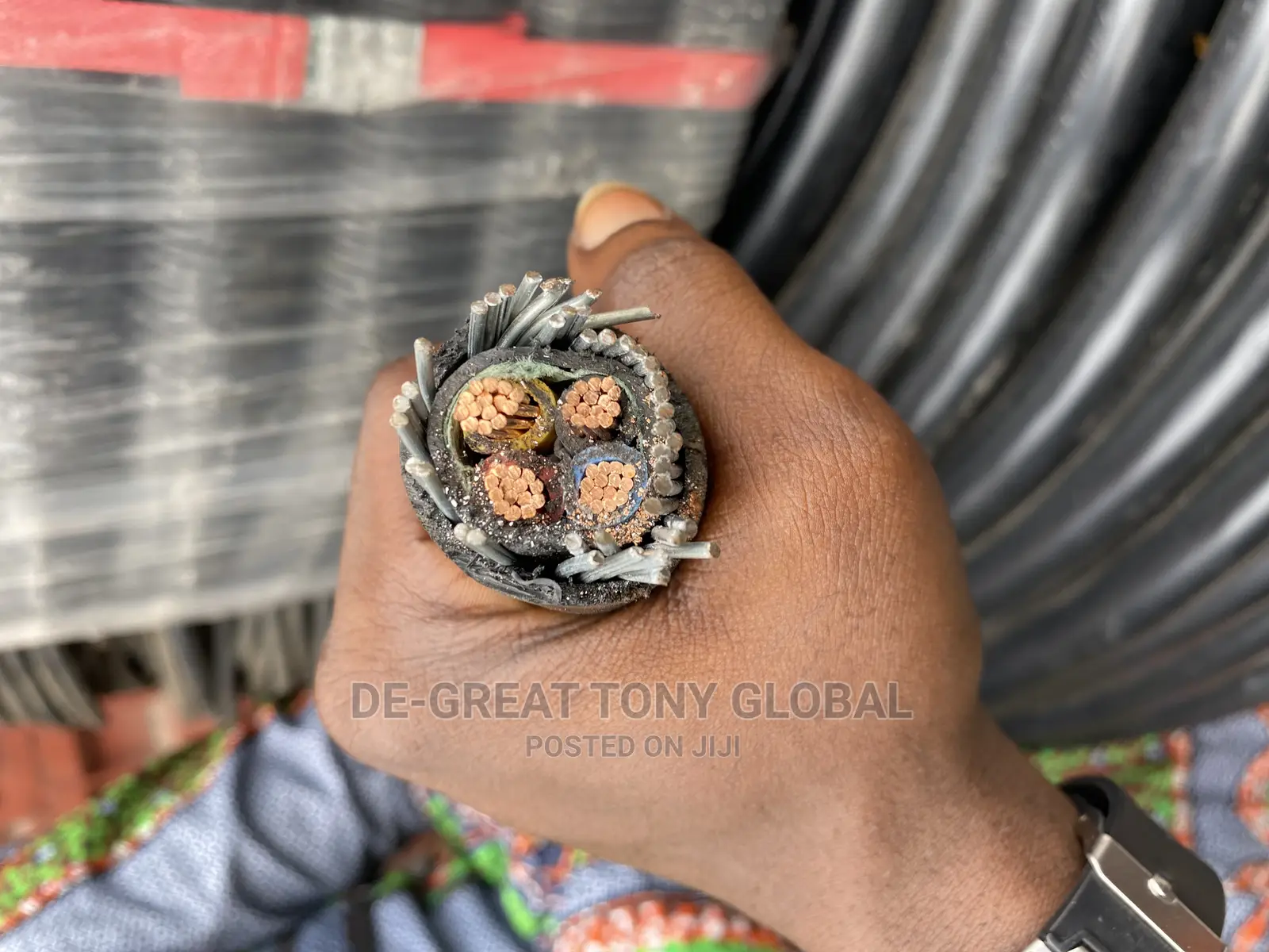 25mm X 4core Armored Cable