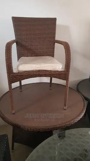 Restaurant Rattan Dining Table Set