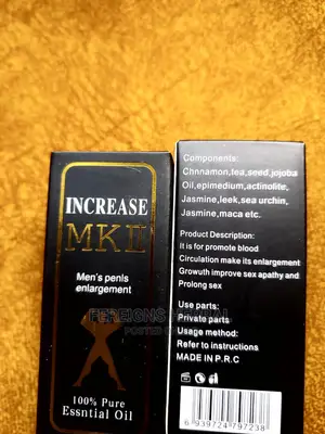 Photo - Original Mk Oil II Men's Penis Enlargement Oil