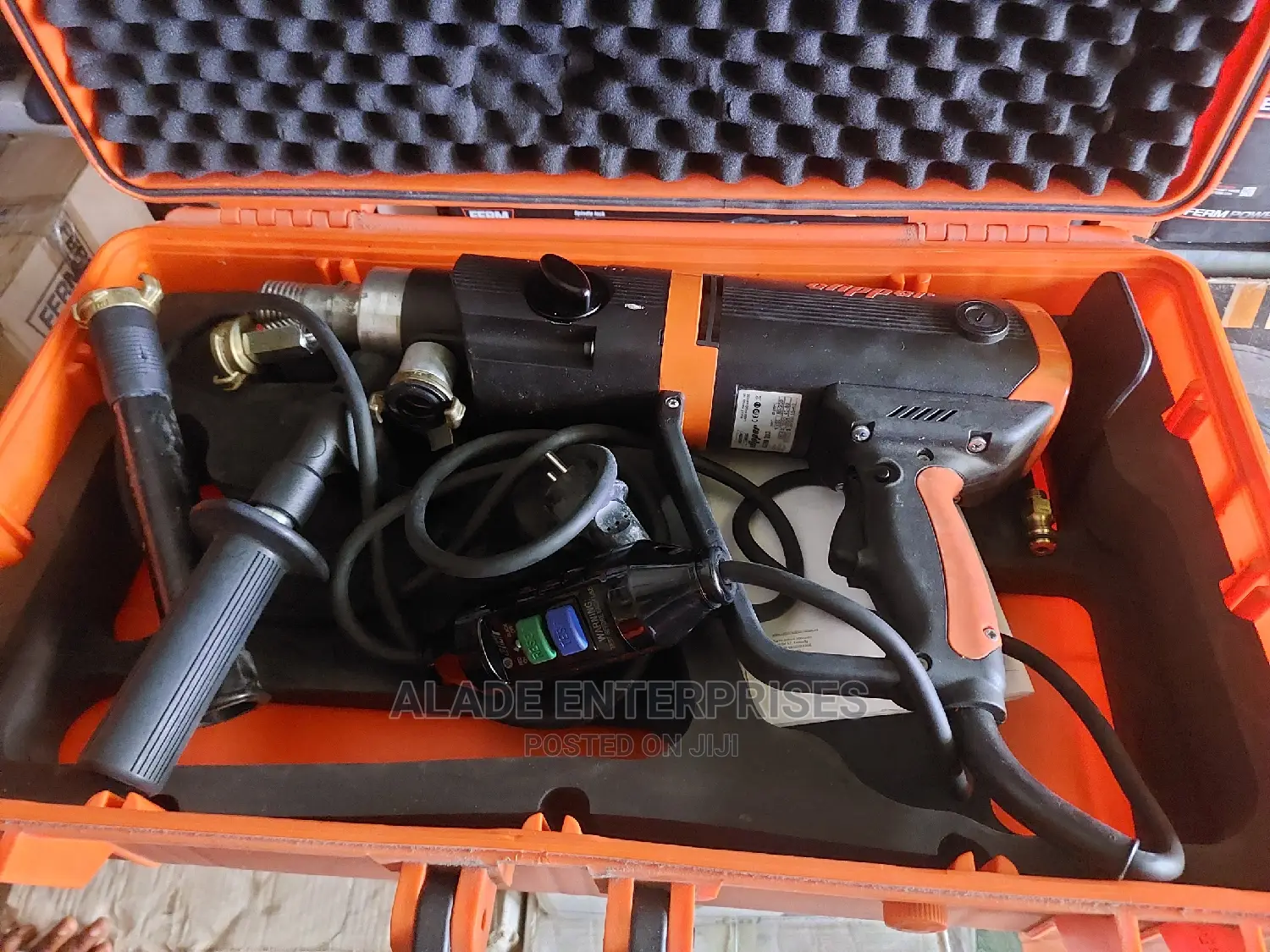 Modular Drill Norton Clipper Cdm 203 (+ Drill Stand Cdr 163)