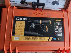 Modular Drill Norton Clipper Cdm 203 (+ Drill Stand Cdr 163)