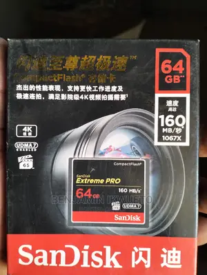 64gig Cf Card, Compact Flash, Extreme Pro