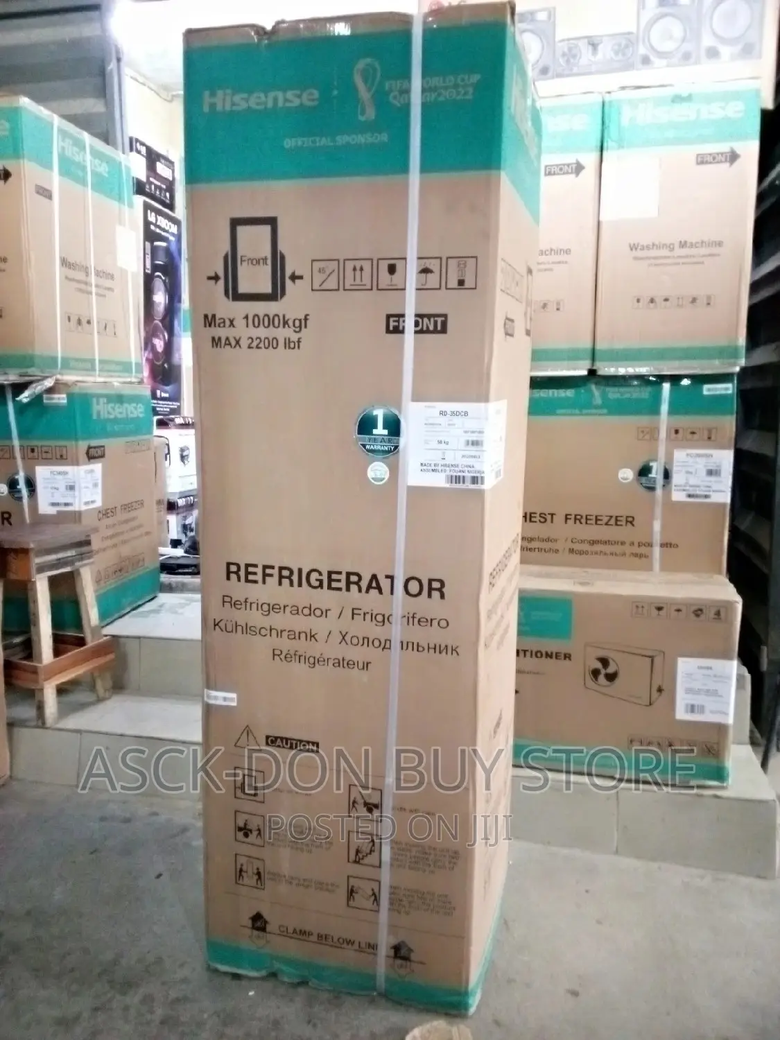 Hisense 264l Bottom Freezer, Refrigerator Above Dispenser