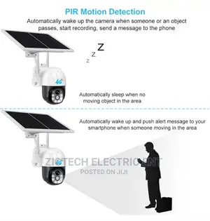 4g/Wifi Solar PTZ Camera